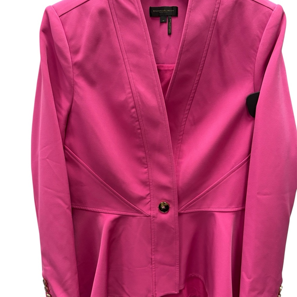 Donna Karan Vibrant Pink Blazer